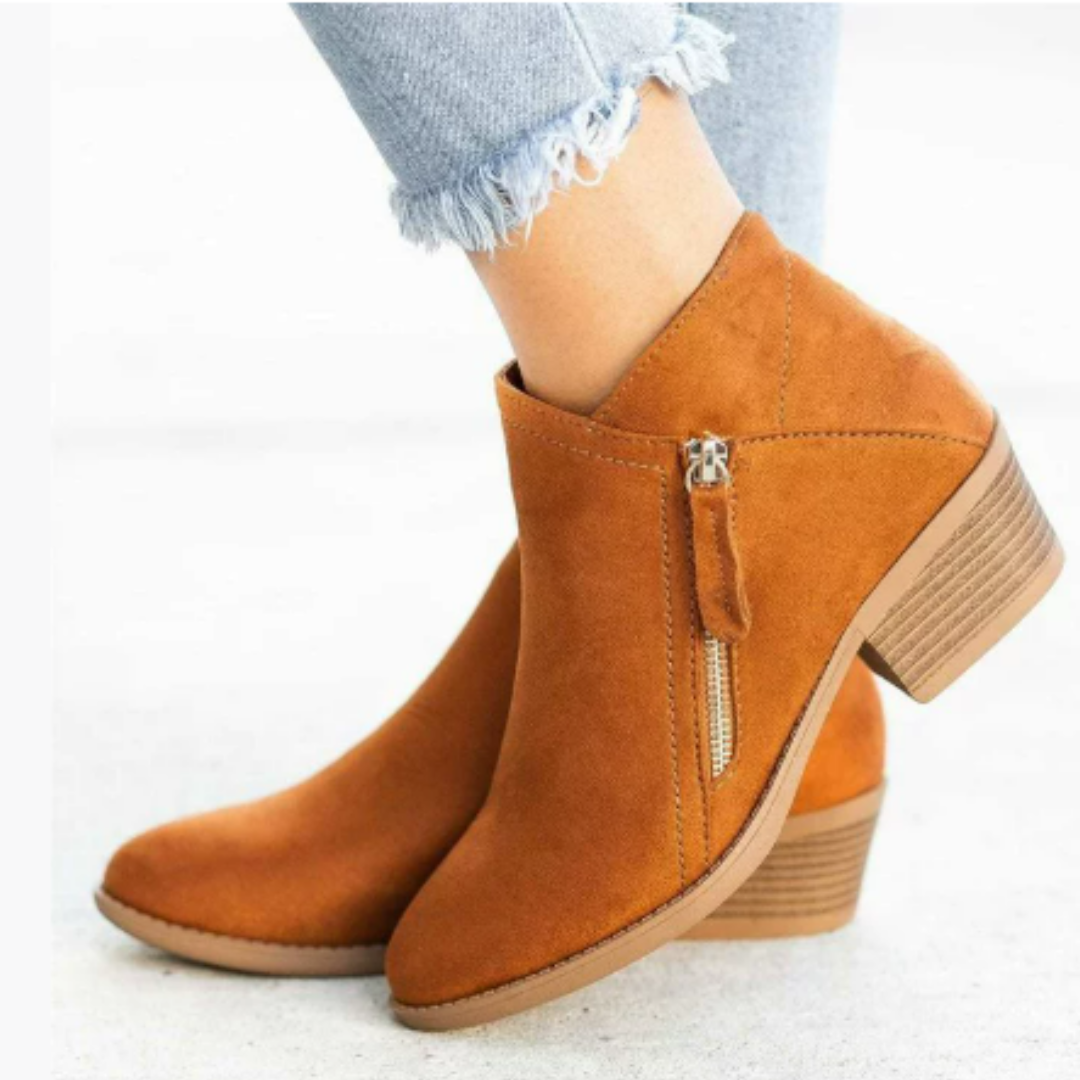 Bequeme Damen-Knöchelstiefel