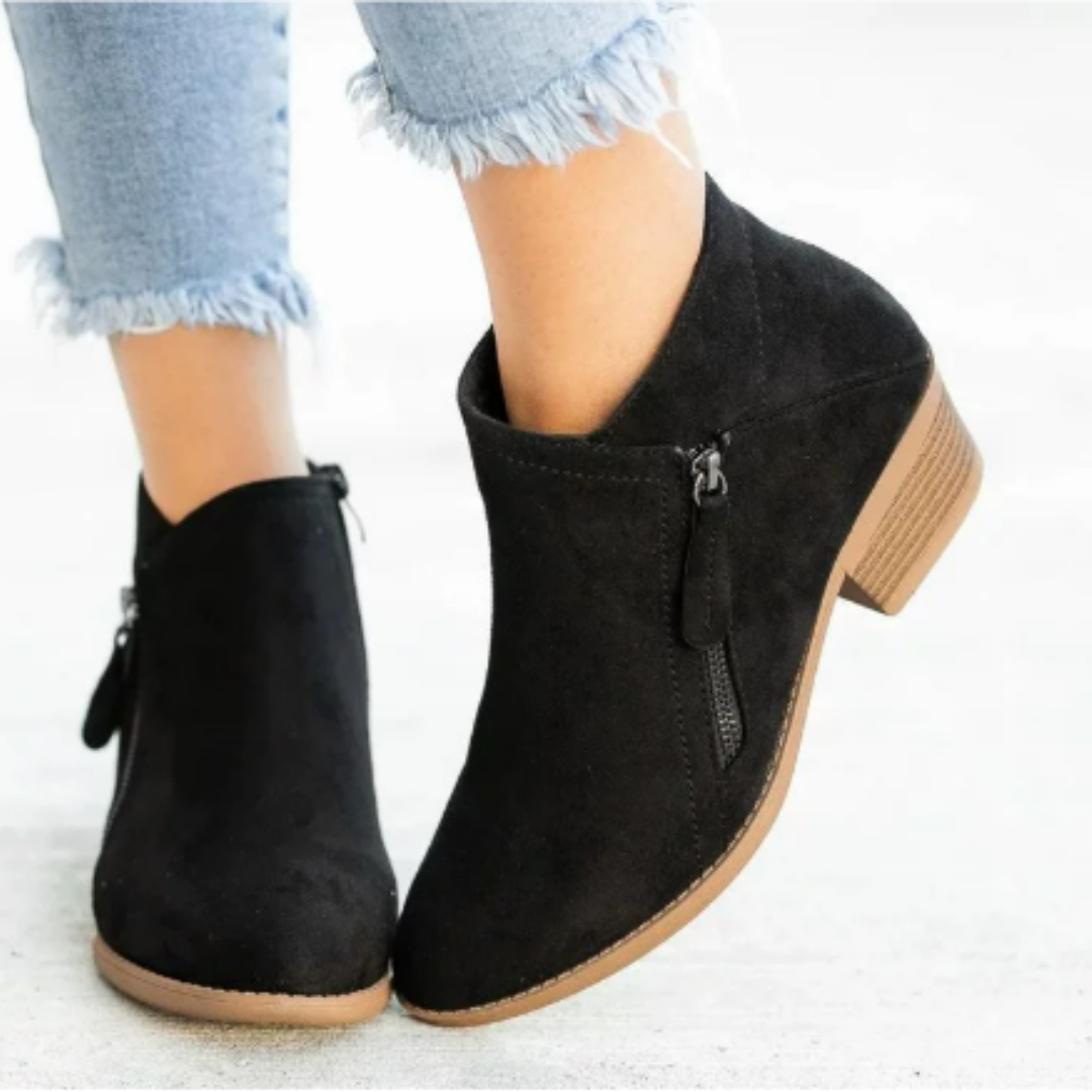Bequeme Damen-Knöchelstiefel