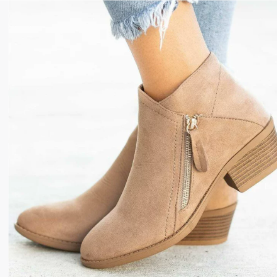 Bequeme Damen-Knöchelstiefel