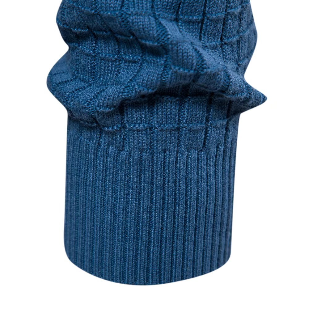 Bequemer und stilvoller Herrenpullover | Zeitloses Design, Waffelstrick, Elastische Bündchen, Dezentes Detail
