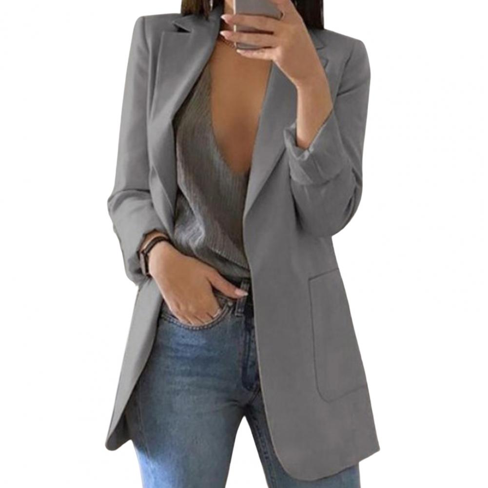 Damen Blazerjacke mit klassischem Schnitt