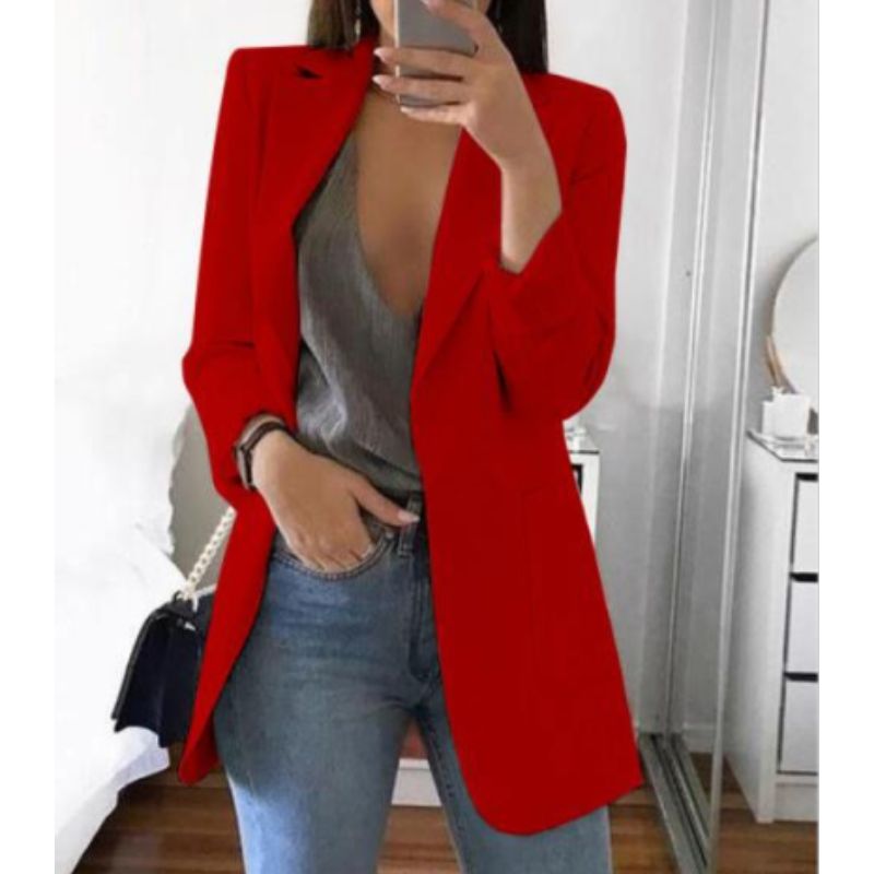 Damen Blazerjacke mit klassischem Schnitt