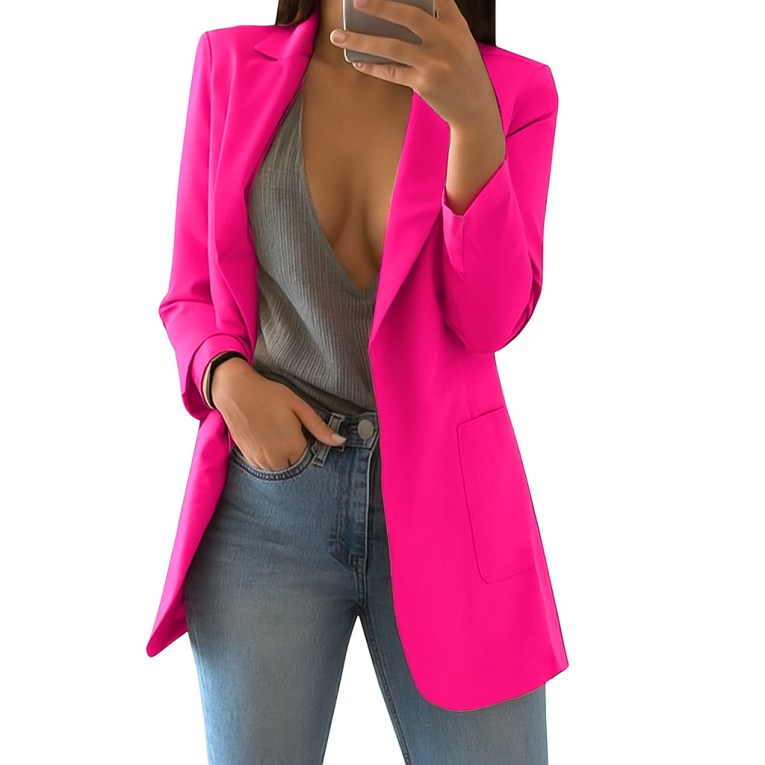 Damen Blazerjacke mit klassischem Schnitt