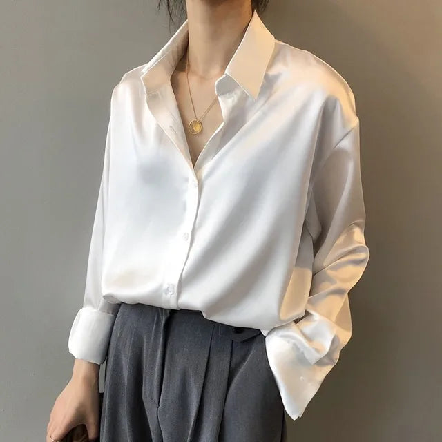 Damen Bluse mit lockerer Passform