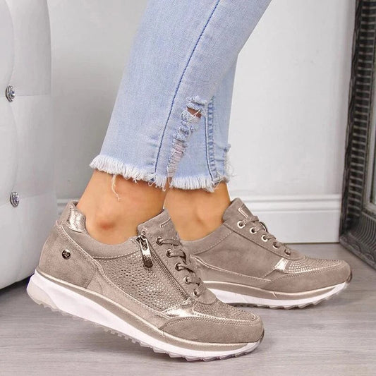 Damen Freizeitschuhe mit rutschfester Sohle