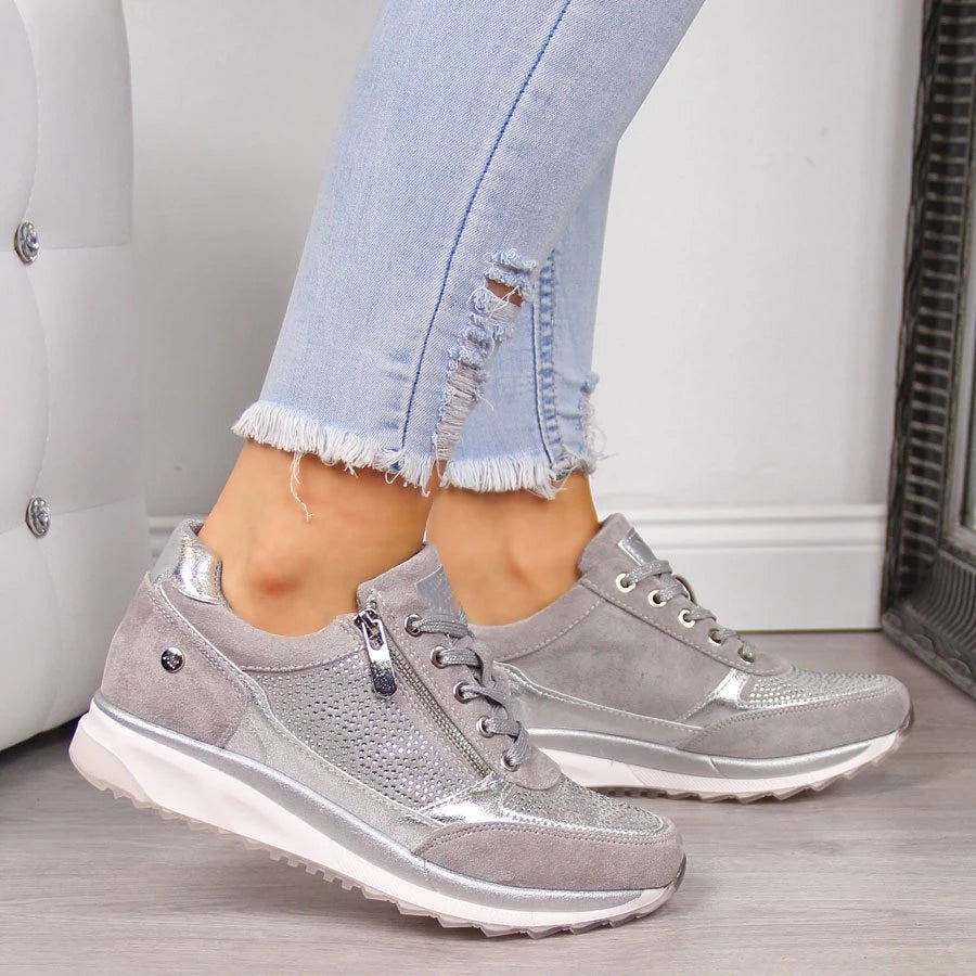 Damen Freizeitschuhe mit rutschfester Sohle