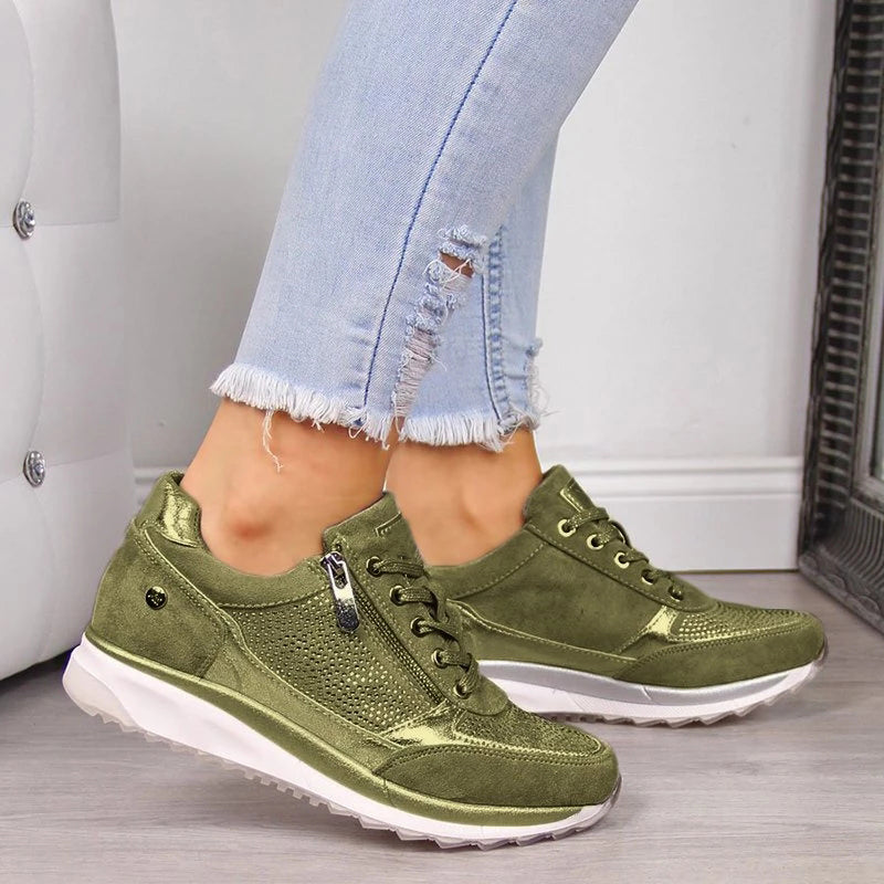 Damen Freizeitschuhe mit rutschfester Sohle