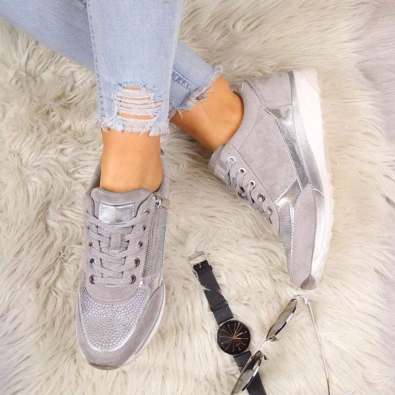 Damen Freizeitschuhe mit rutschfester Sohle