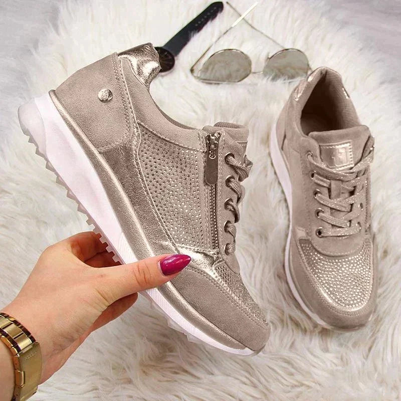 Damen Freizeitschuhe mit rutschfester Sohle