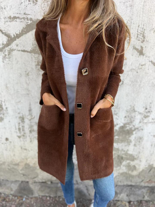 Damen Longline-Jacke