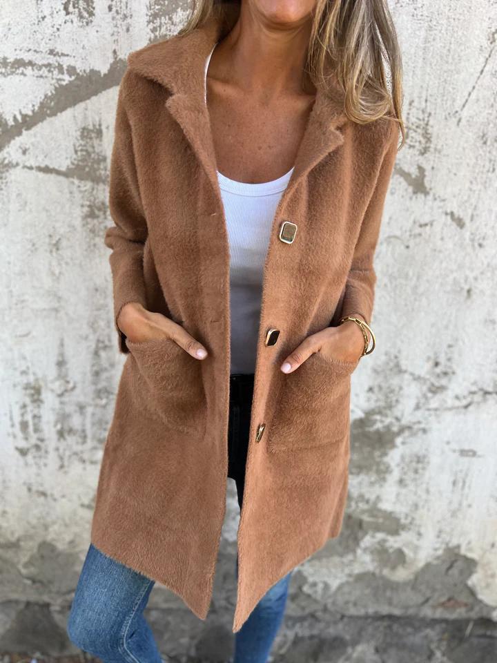 Damen Longline-Jacke