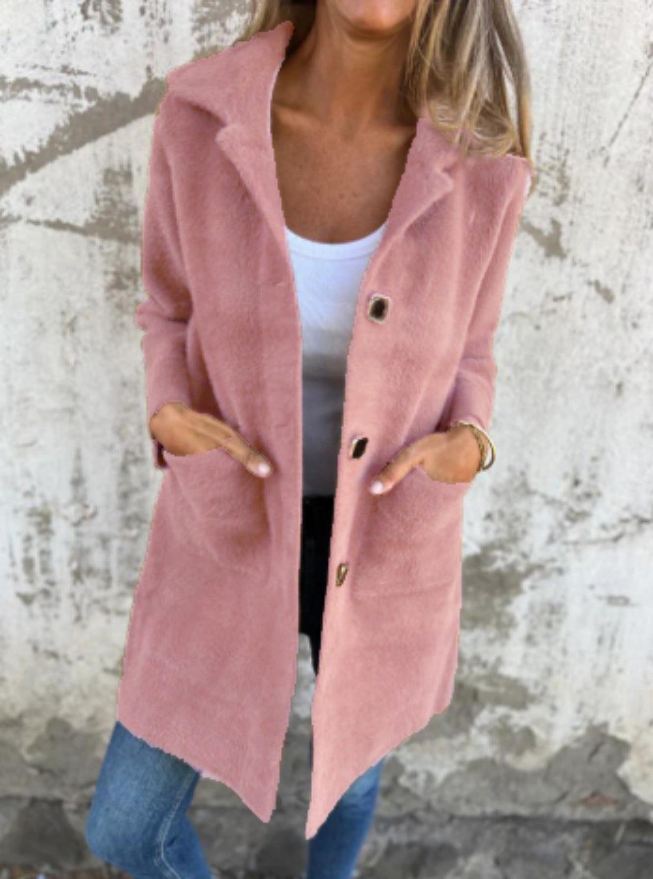 Damen Longline-Jacke