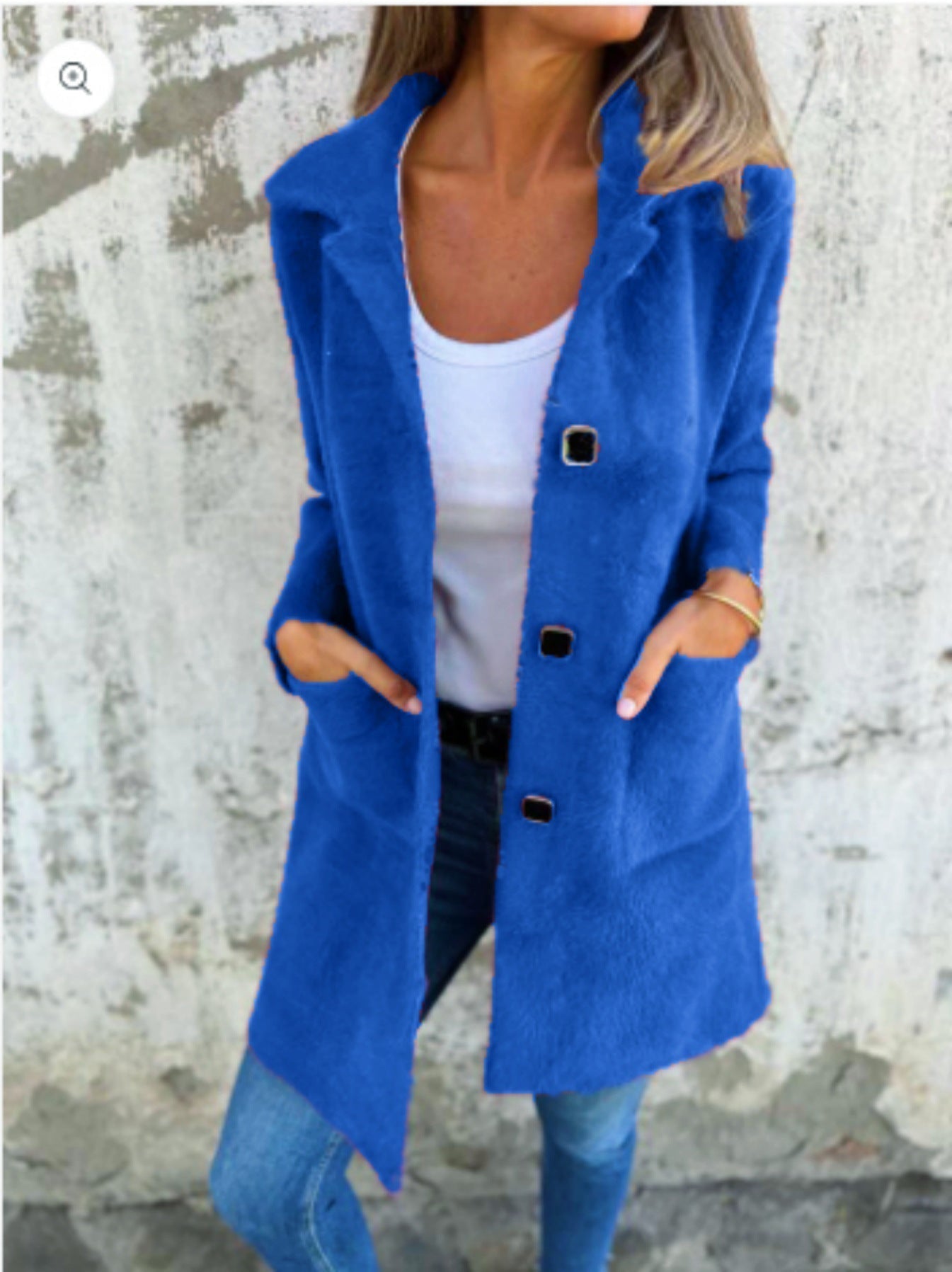 Damen Longline-Jacke