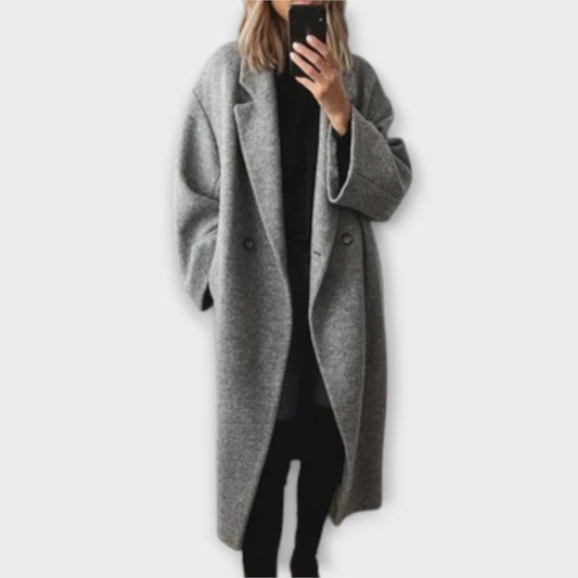 Damen Mantel mit Reverskragen | Elegant & Zeitlos