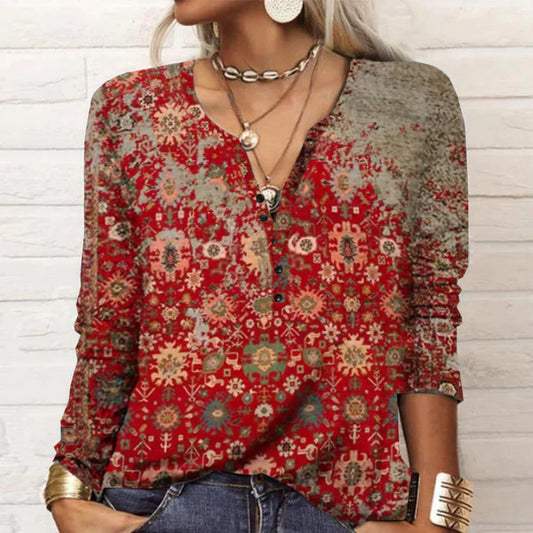 Damen Moderne Bluse | Langarm