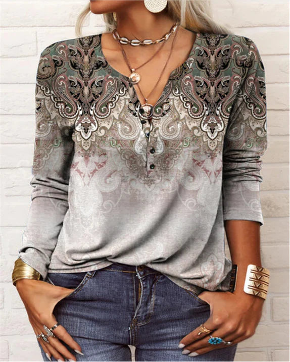 Damen Moderne Bluse | Langarm