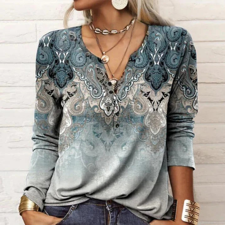Damen Moderne Bluse | Langarm