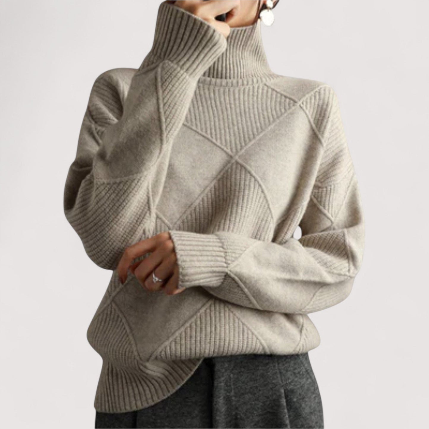 Damen Rollkragenpullover – Weich, bequem und vielseitig kombinierbar