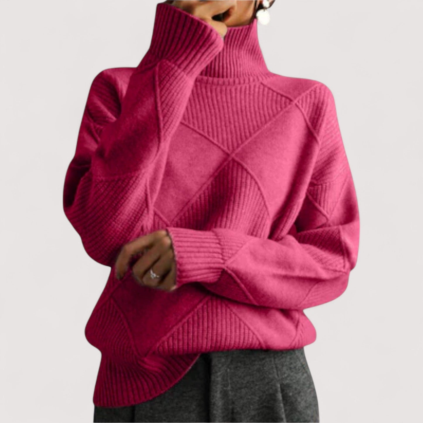 Damen Rollkragenpullover – Weich, bequem und vielseitig kombinierbar