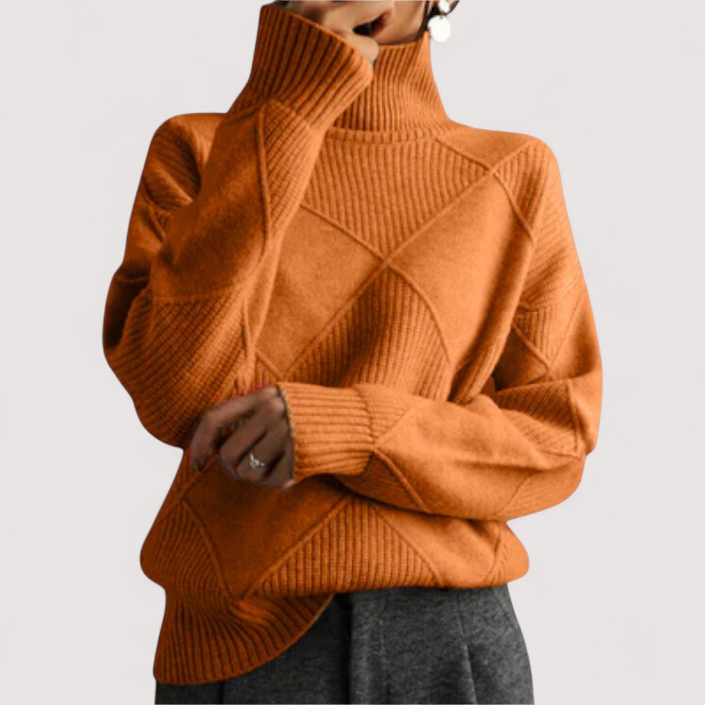 Damen Rollkragenpullover – Weich, bequem und vielseitig kombinierbar