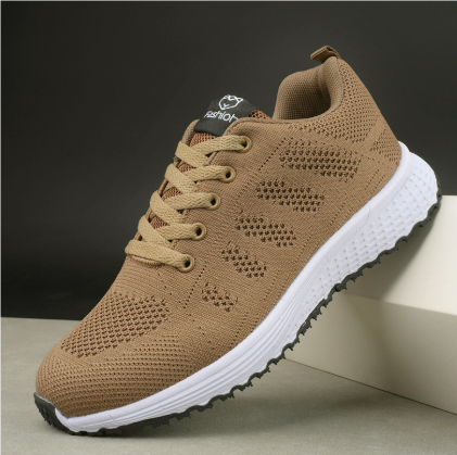 Damen Sportschuhe mit Strickoberfläche