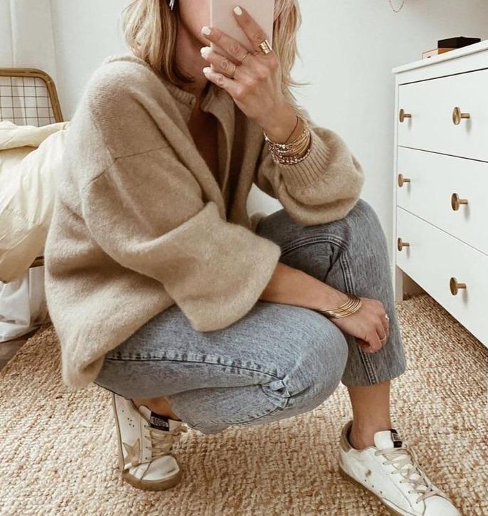 Damen Strickjacke | Langarm & Klassisch