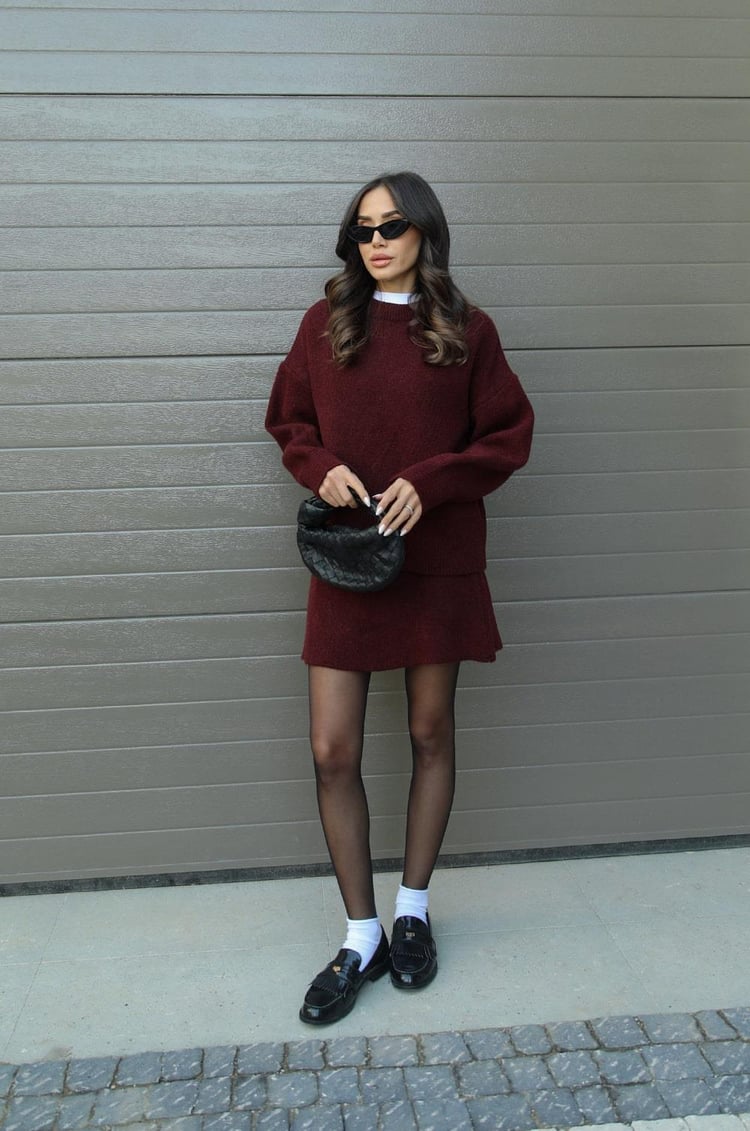 Damen Strickset | Zweiteilig