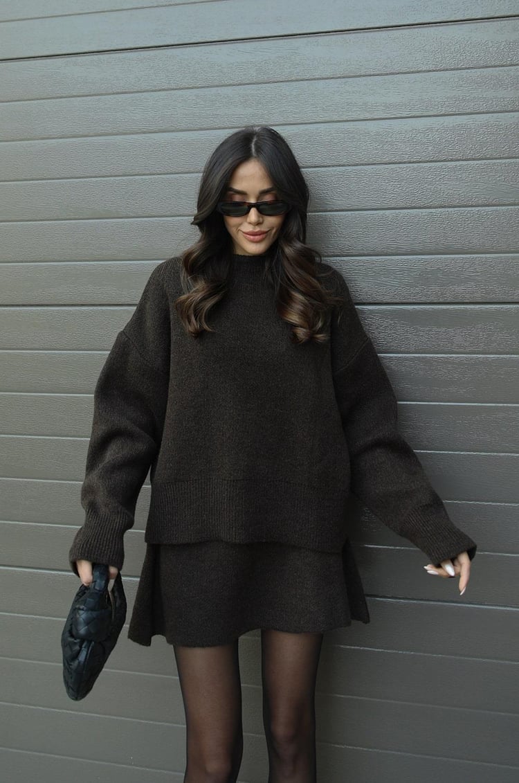 Damen Strickset | Zweiteilig