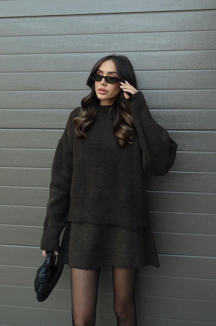Damen Strickset | Zweiteilig