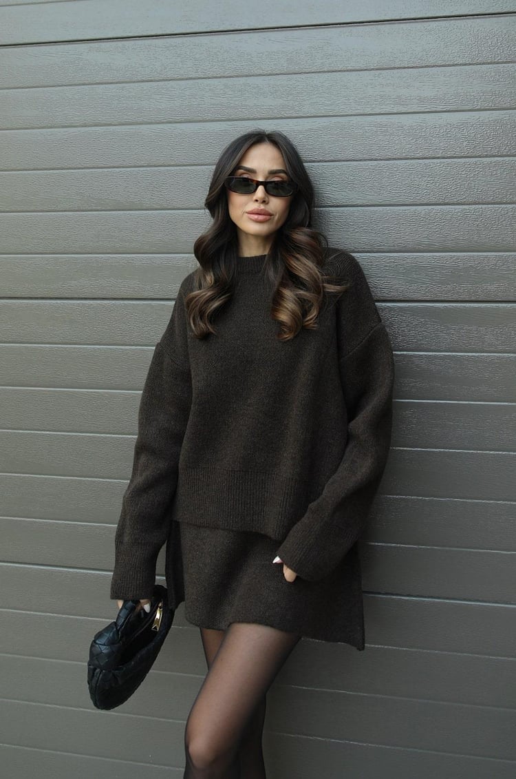 Damen Strickset | Zweiteilig