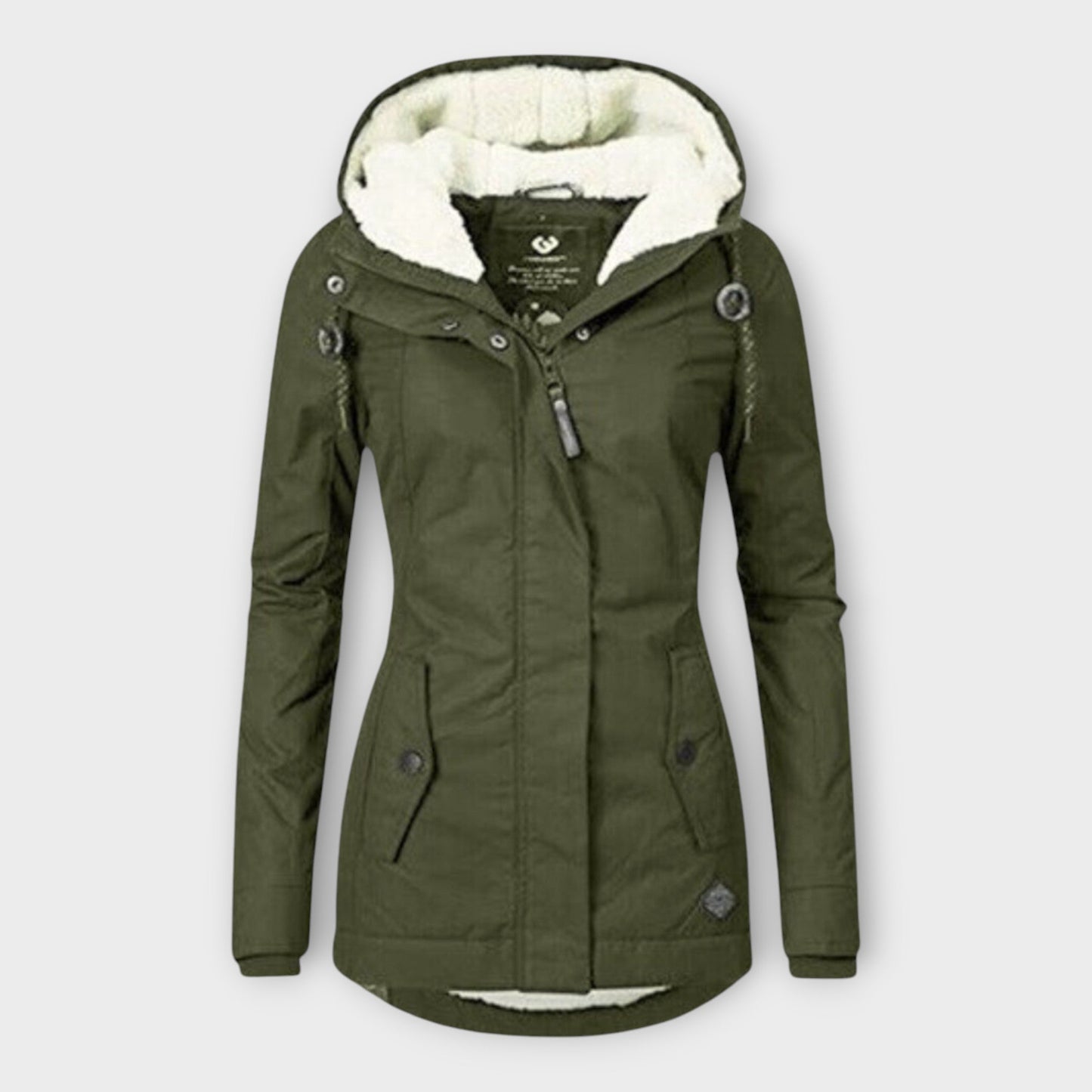Damen Winterjacke mit Steppfutter | Wasserabweisend & Gefüttert