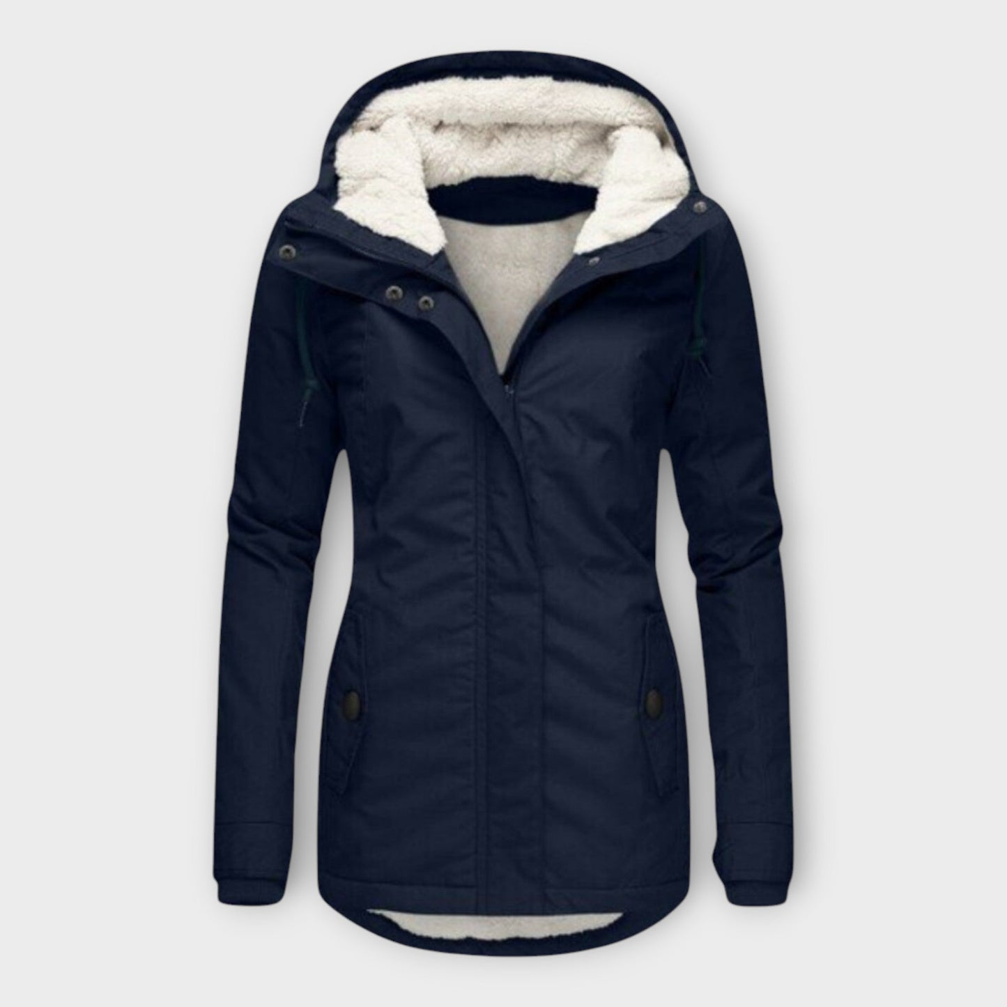 Damen Winterjacke mit Steppfutter | Wasserabweisend & Gefüttert