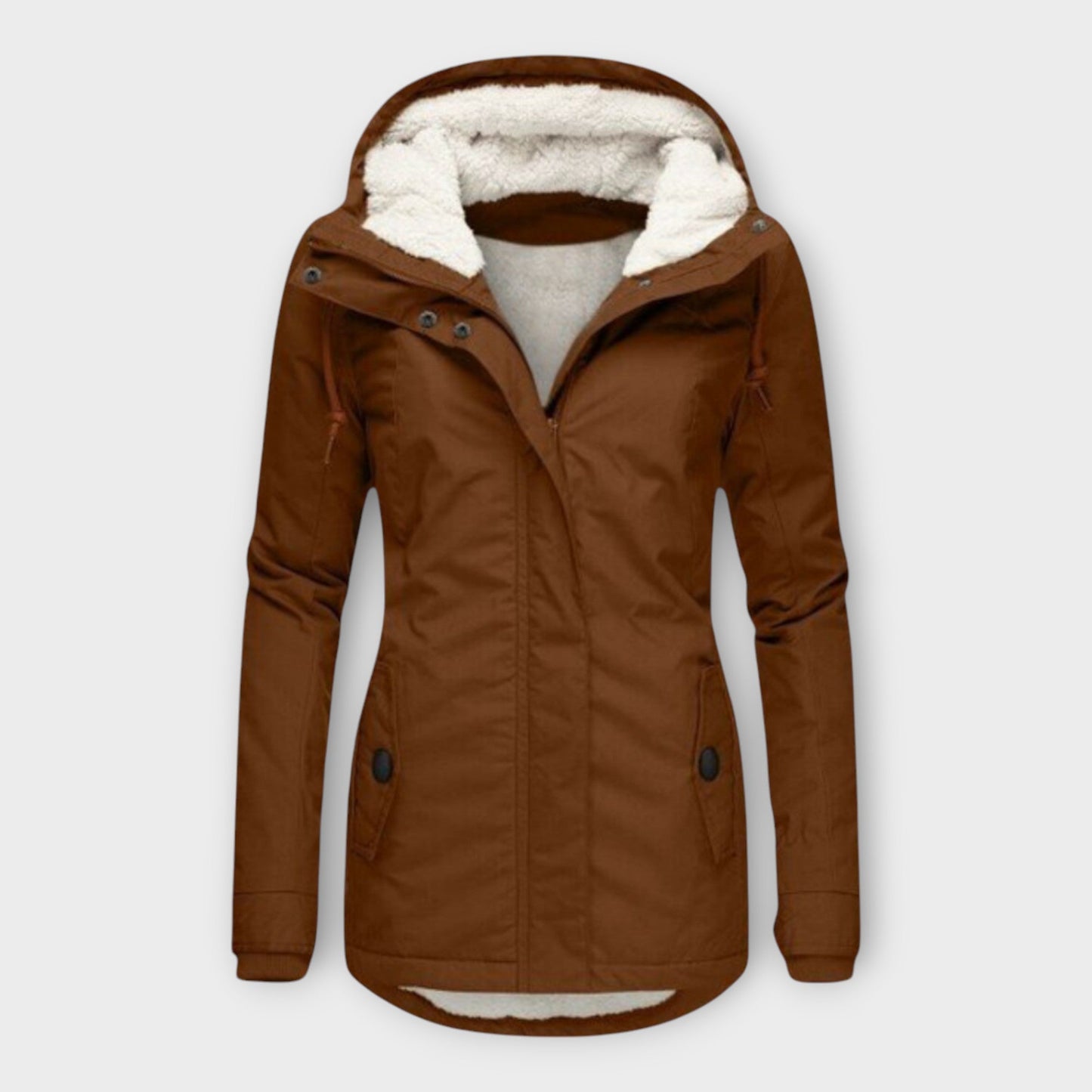 Damen Winterjacke mit Steppfutter | Wasserabweisend & Gefüttert
