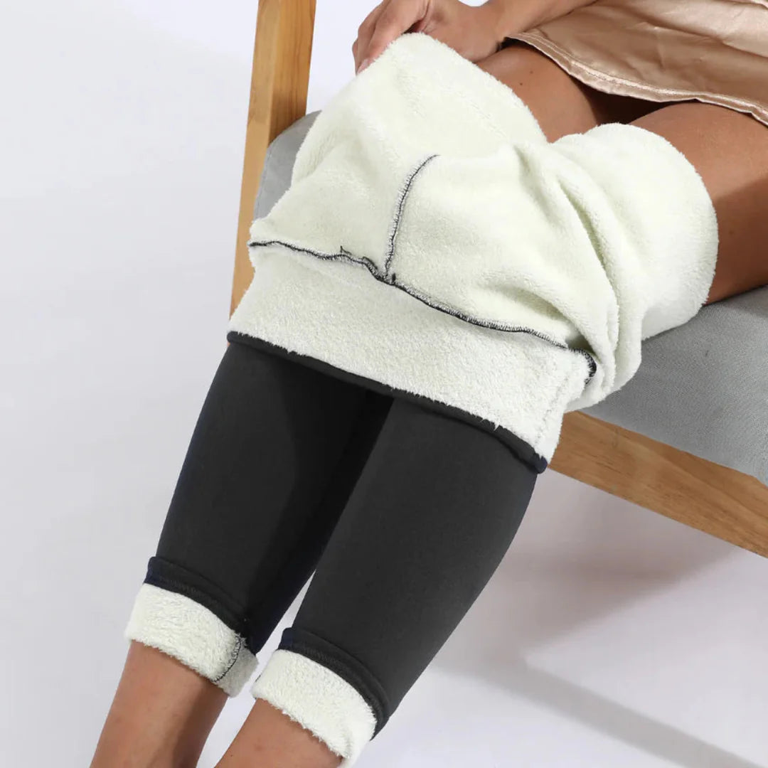 Damen Winterleggings mit Stretch