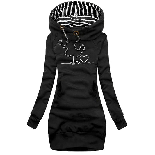 Damen Winterpullover mit Ziernähten