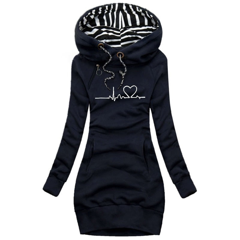 Damen Winterpullover mit Ziernähten