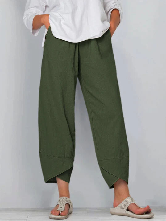 Damenhose aus leichtem Material