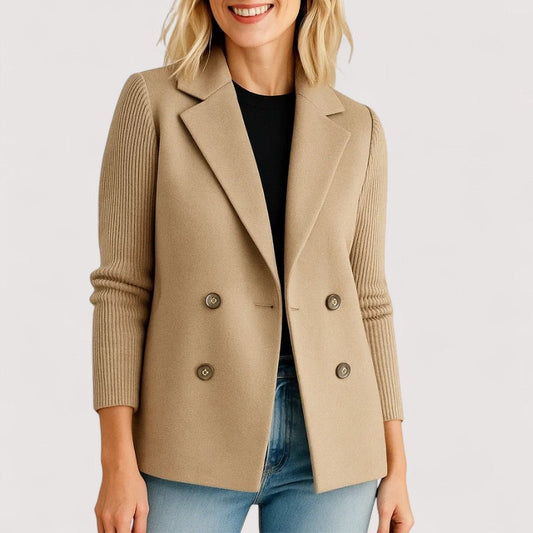 Eleganter Sweater-Blazer für Damen