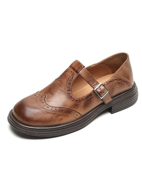 Eleganter veganer Lederschuh