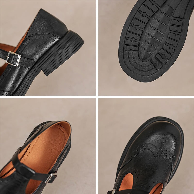 Eleganter veganer Lederschuh
