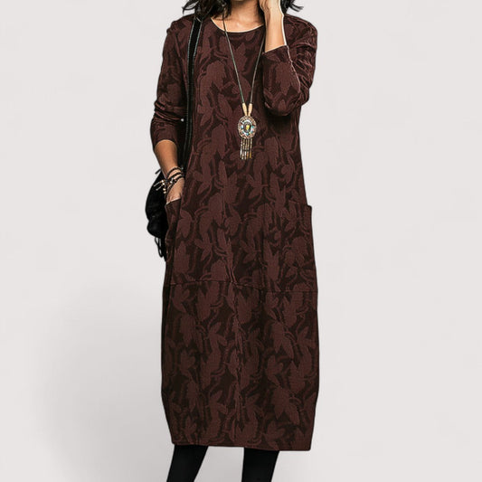 Elegantes Winterkleid – Wärme trifft Stil