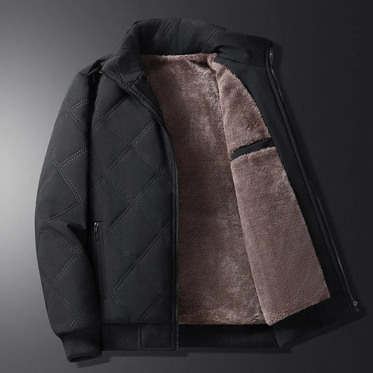 Fleece-Steppjacke für Herren | Kuschelig, warm & stylisch