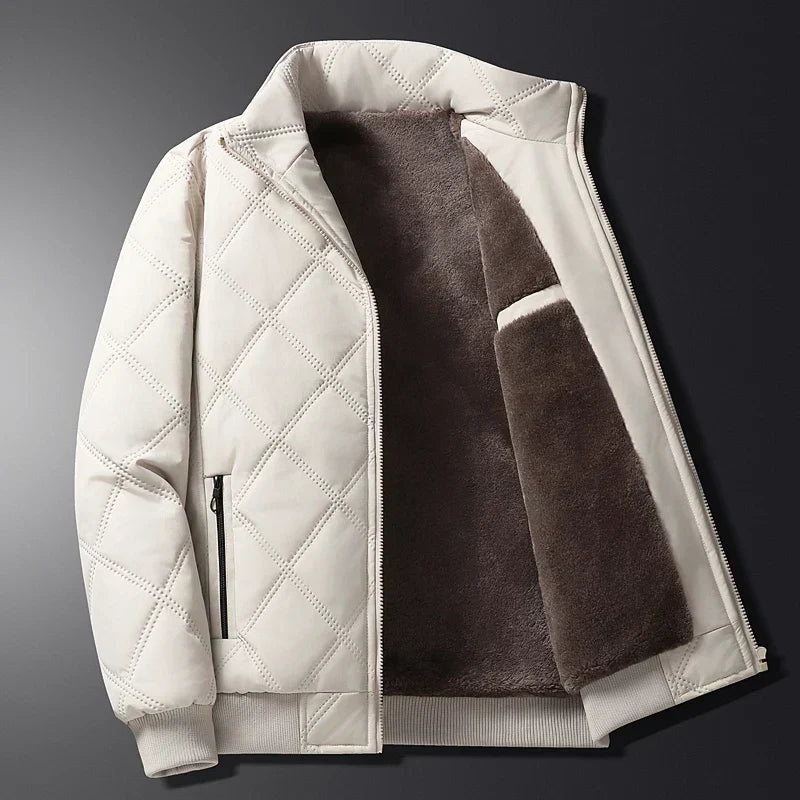Fleece-Steppjacke für Herren | Kuschelig, warm & stylisch
