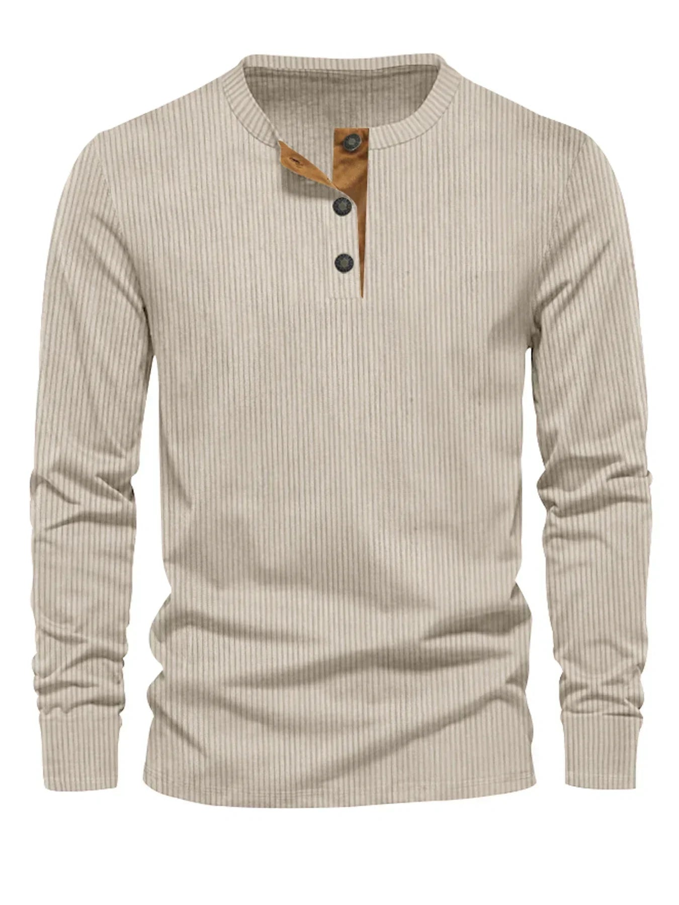 Herren Gestreiftes Langarmshirt – Klassisches Design, Modern und Bequem