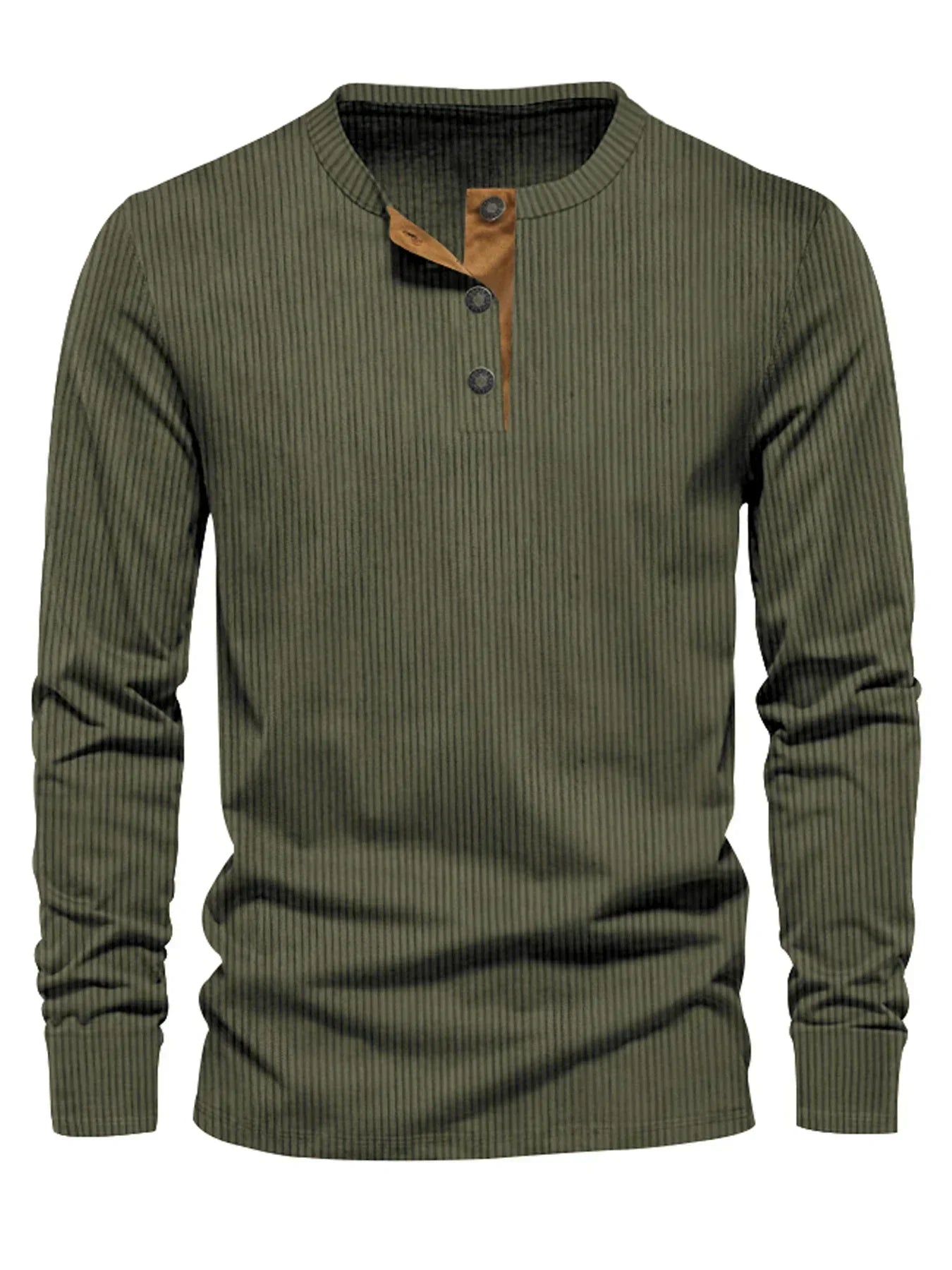 Herren Gestreiftes Langarmshirt – Klassisches Design, Modern und Bequem