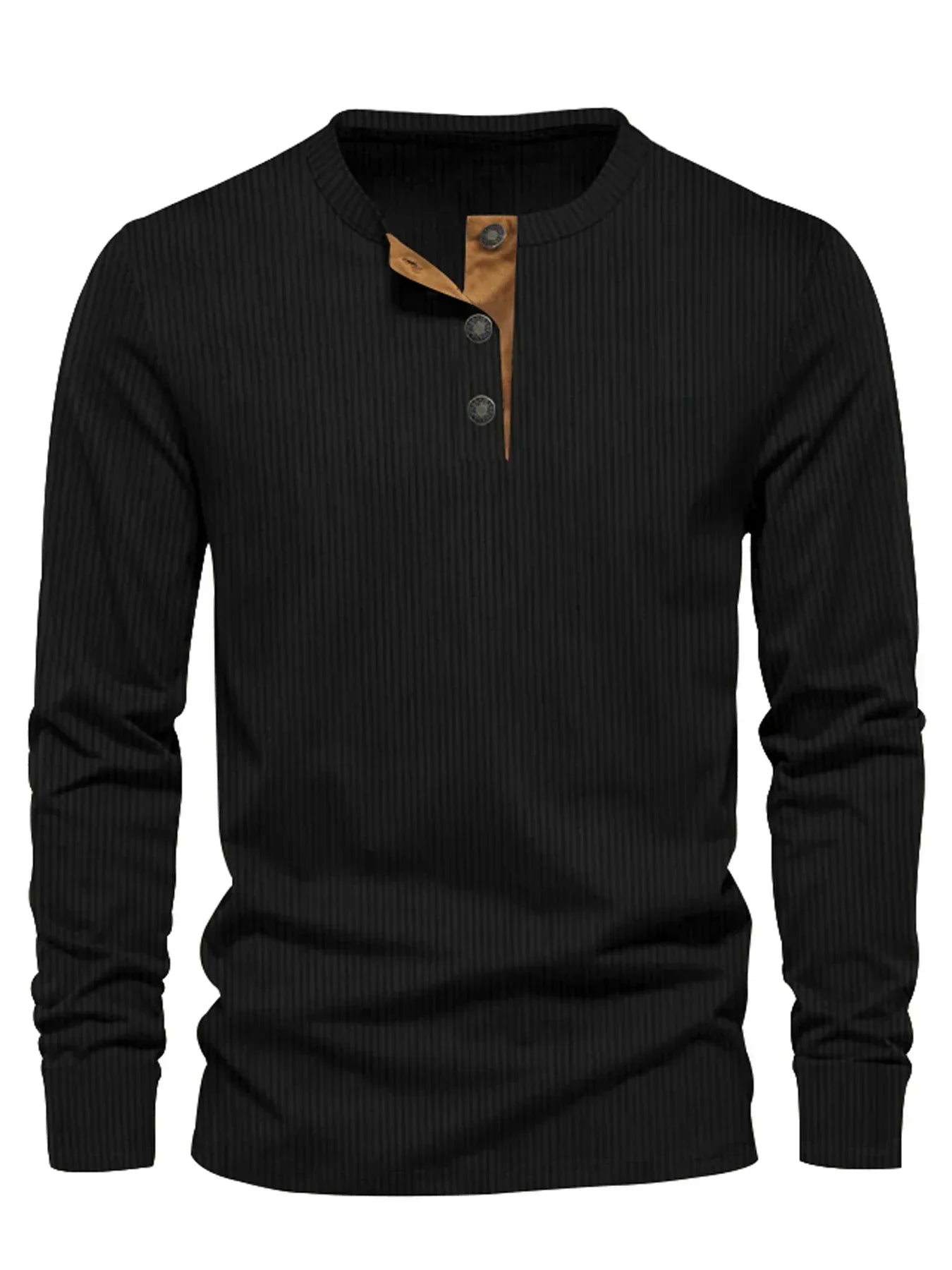 Herren Gestreiftes Langarmshirt – Klassisches Design, Modern und Bequem