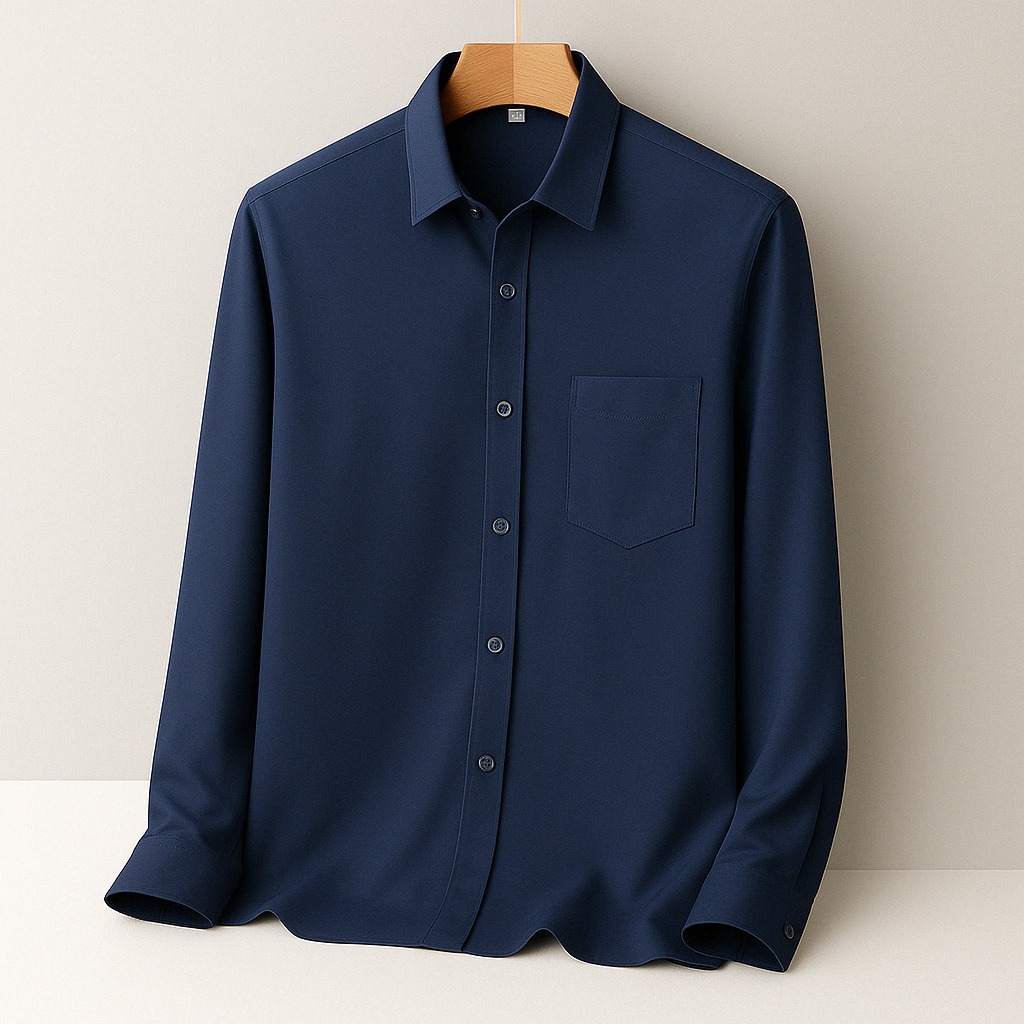 Herren Hemd – Klassisch | Atmungsaktiv | Stretch | Langarm | Für Alltag & BusinessArum Shirt