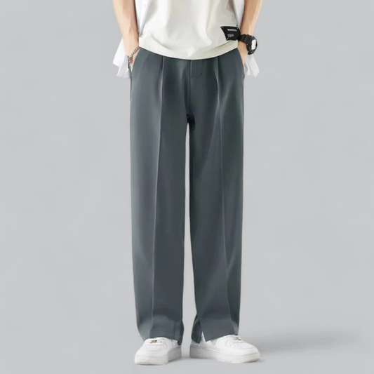 Herren Hose mit weitem Bein – Lässiger Stil und bequeme Passform