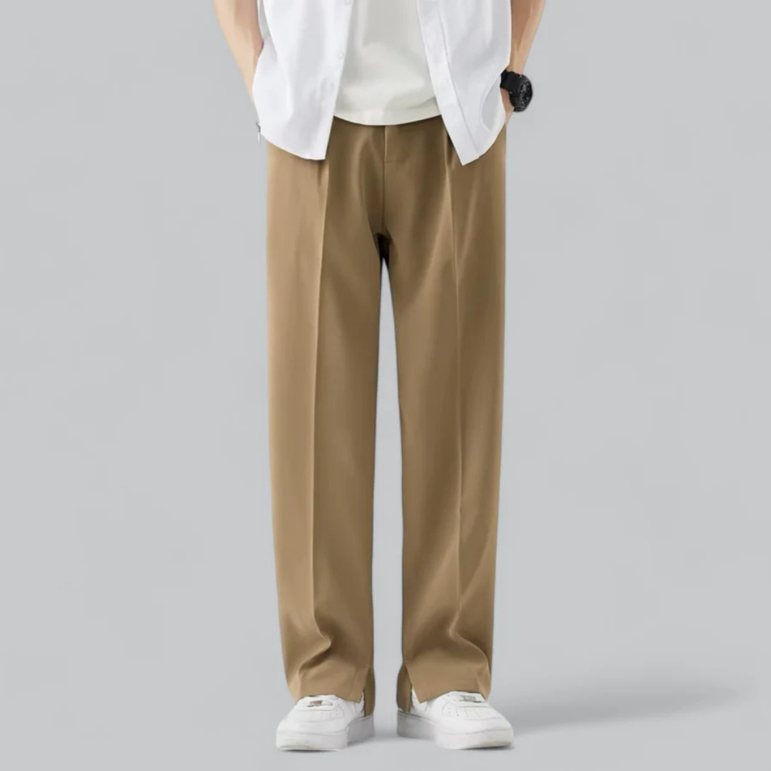 Herren Hose mit weitem Bein – Lässiger Stil und bequeme Passform