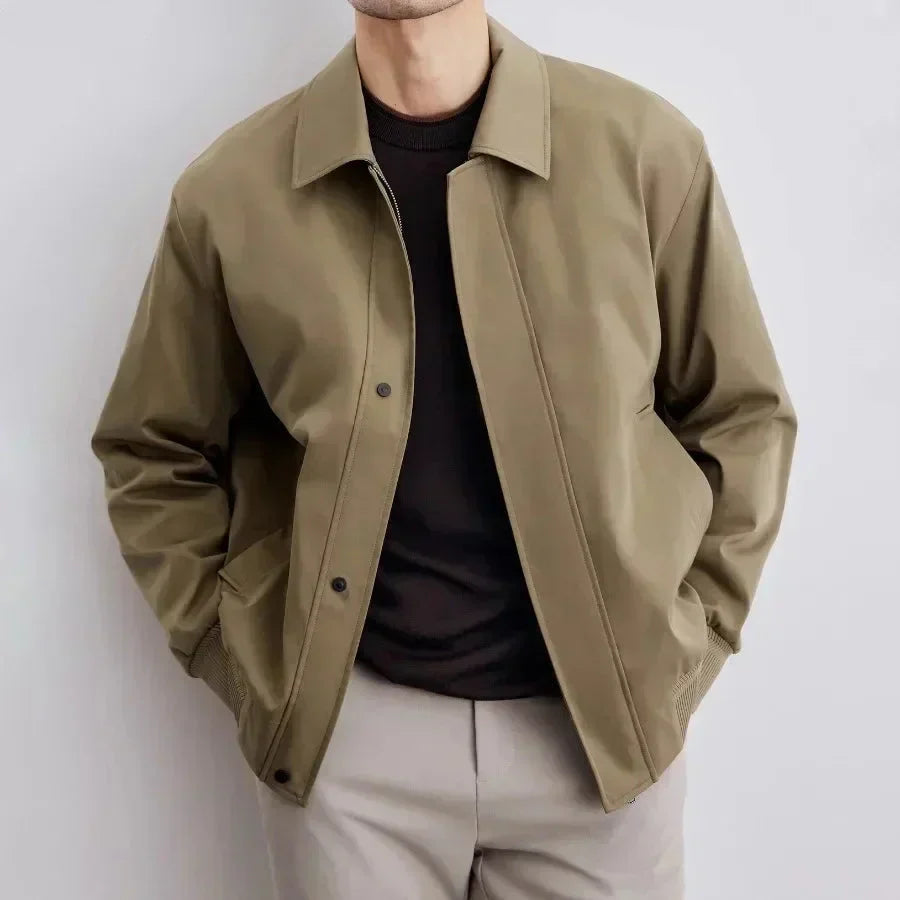 Herren Jacke – Elegant | Lässig | Langarm | Reißverschluss | Für Abendveranstaltungen